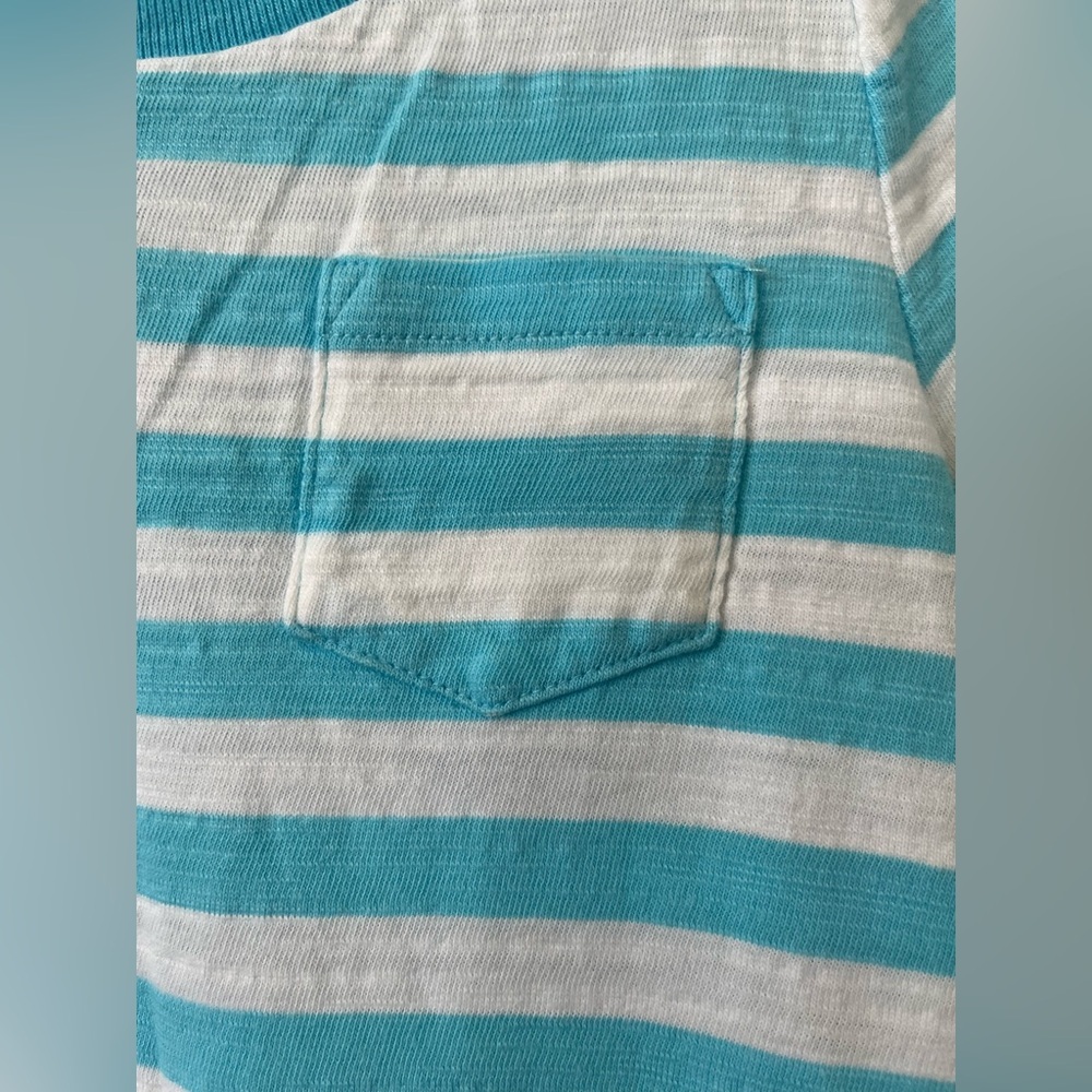 Girls size 6x Polo striped t-shirt dress - Picture 5 of 9